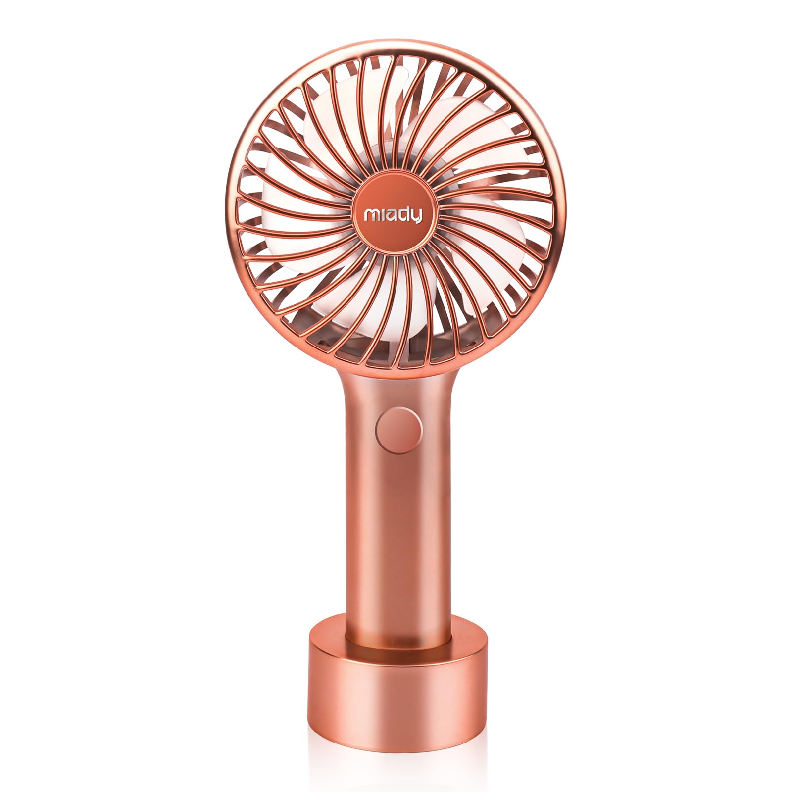 Amazon | Miady 携帯扇風機 5000mAh大容量 3段階風力調節 USB-Type C